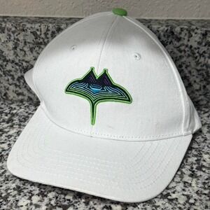 Tampa Bay Rays Pride Hat Snapback Melonwear Progress Flag Underbrim Manta Ray